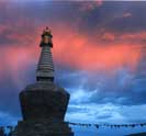 index_Stupa dusk